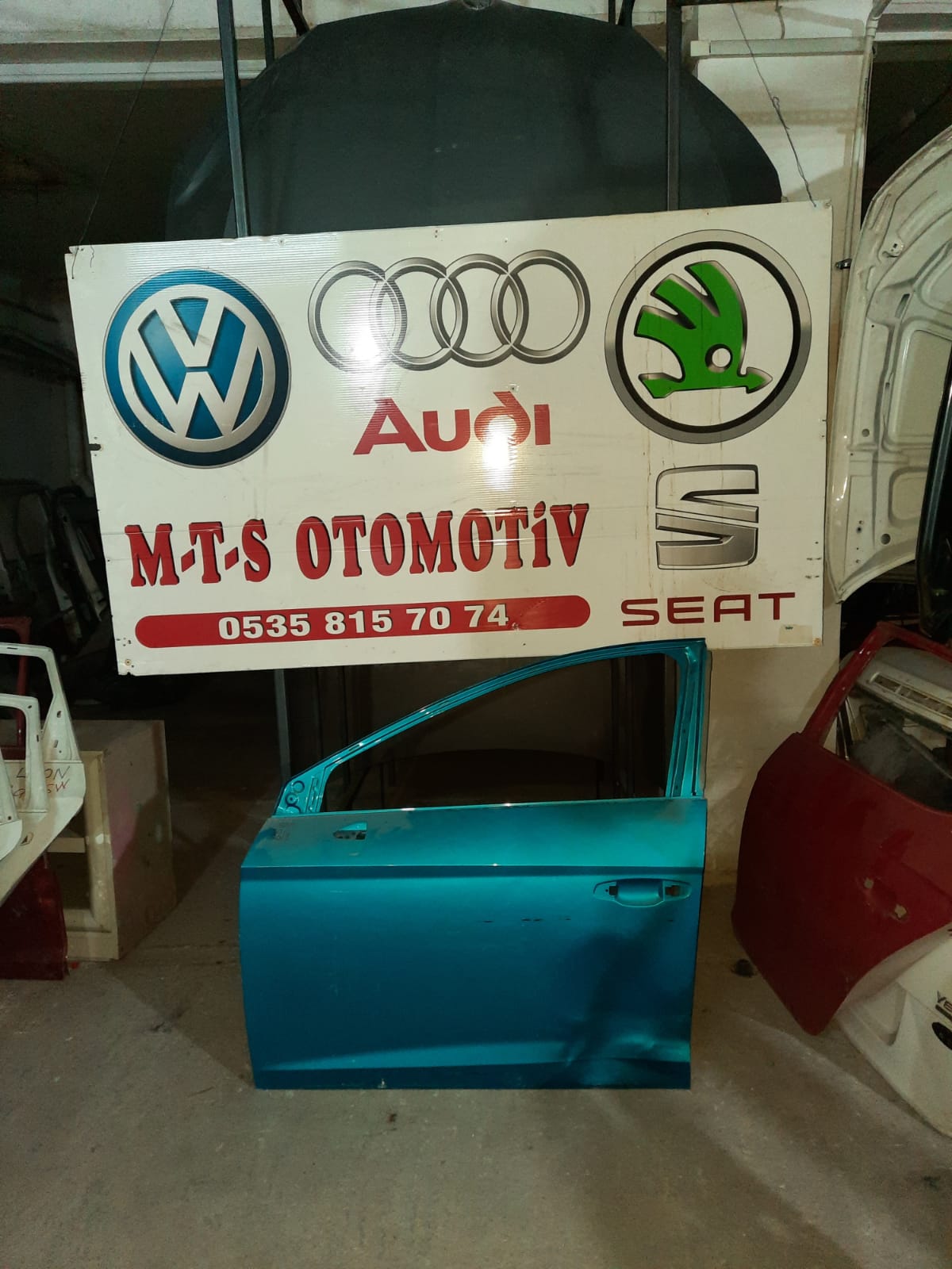 Seat leon sol ön kapı 2013-2020